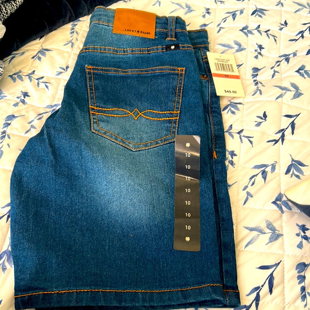 Lucky Brand Boys Jean Shorts